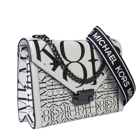 michael kors newsprint logo